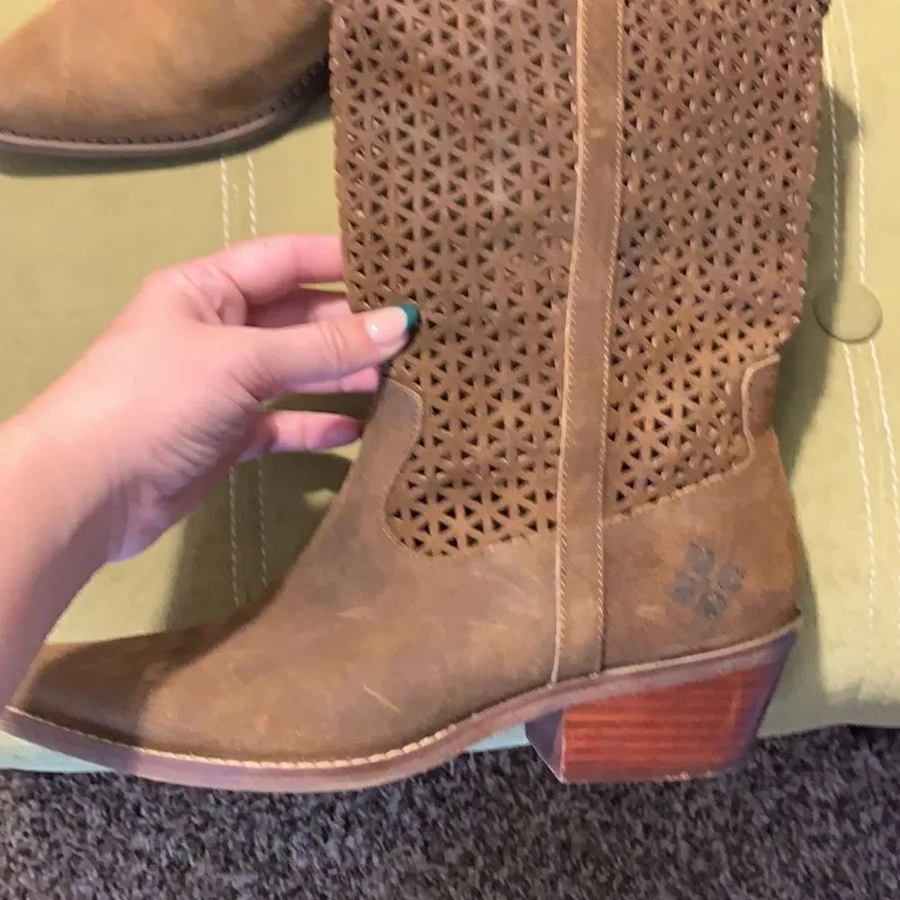 Patricia Nash Blair Mid-Shaft boots, size 8. - Picture 3 of 6